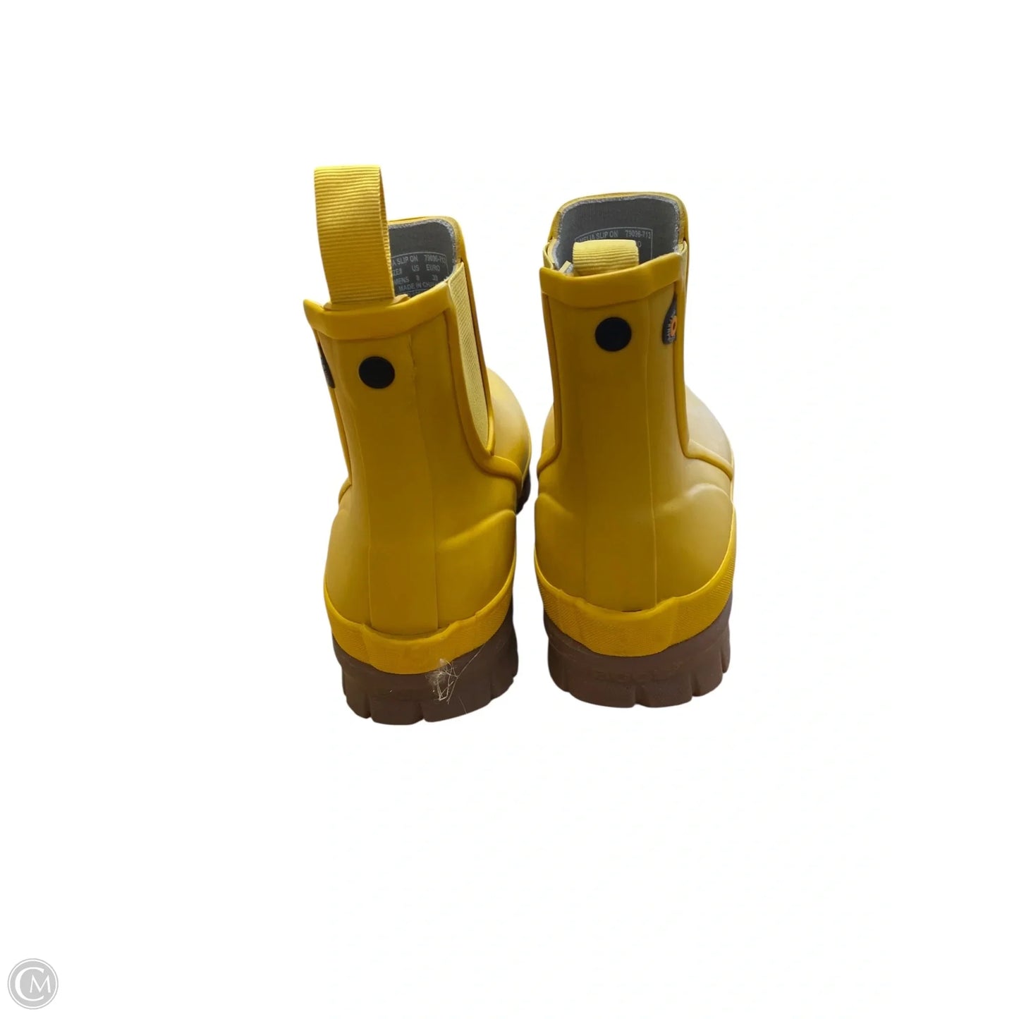 Boots Rain By Bogs In Yellow, Size: 8