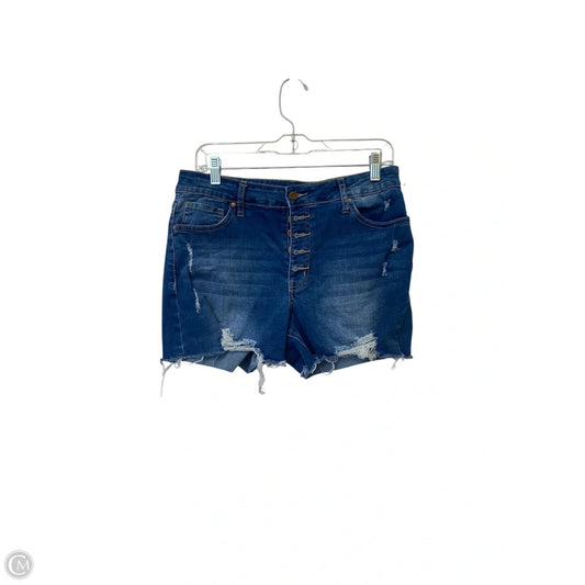 Shorts By Clothes Mentor In Blue Denim, Size: 10