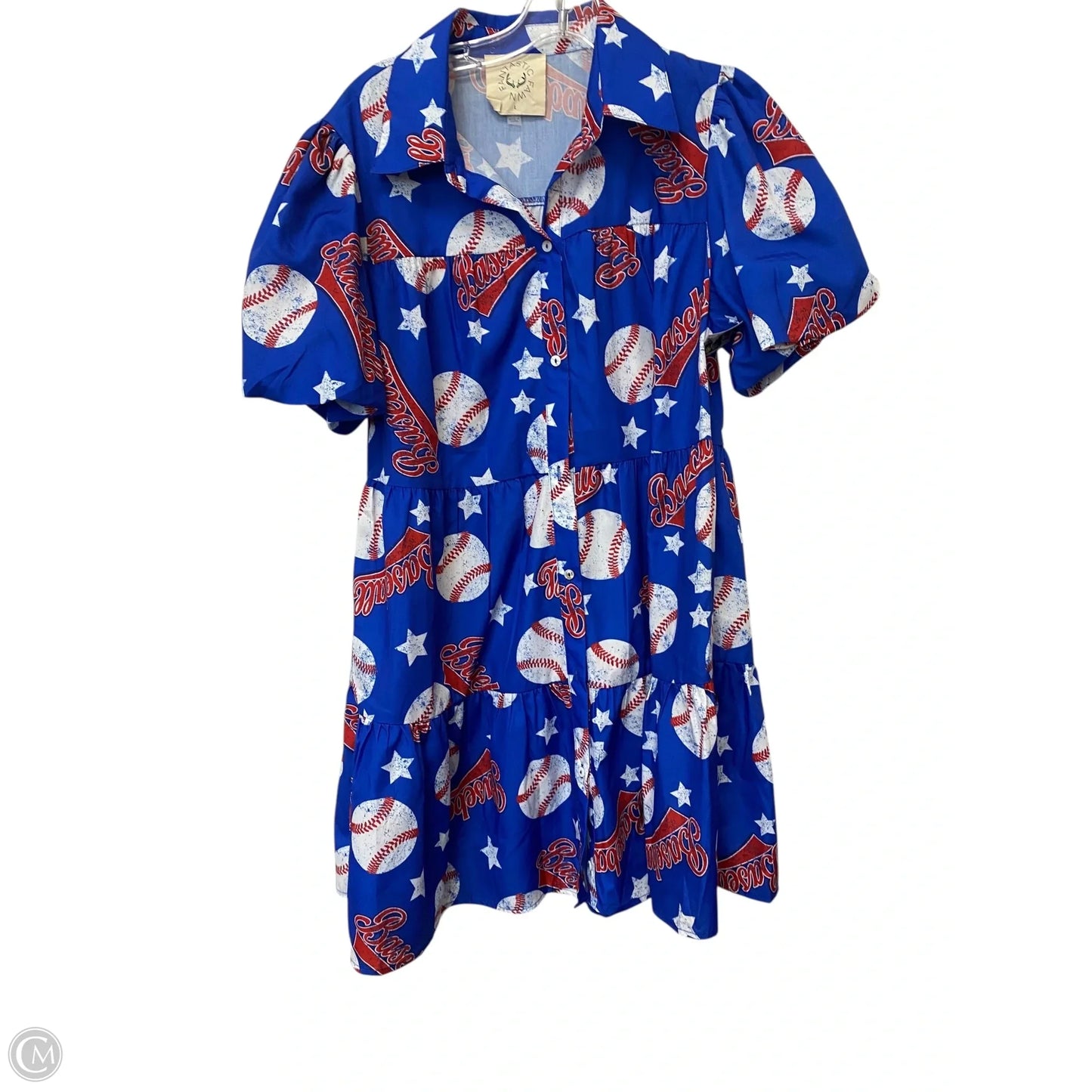 Dress Party Short By Fantastic Fawn In Blue, Size: L