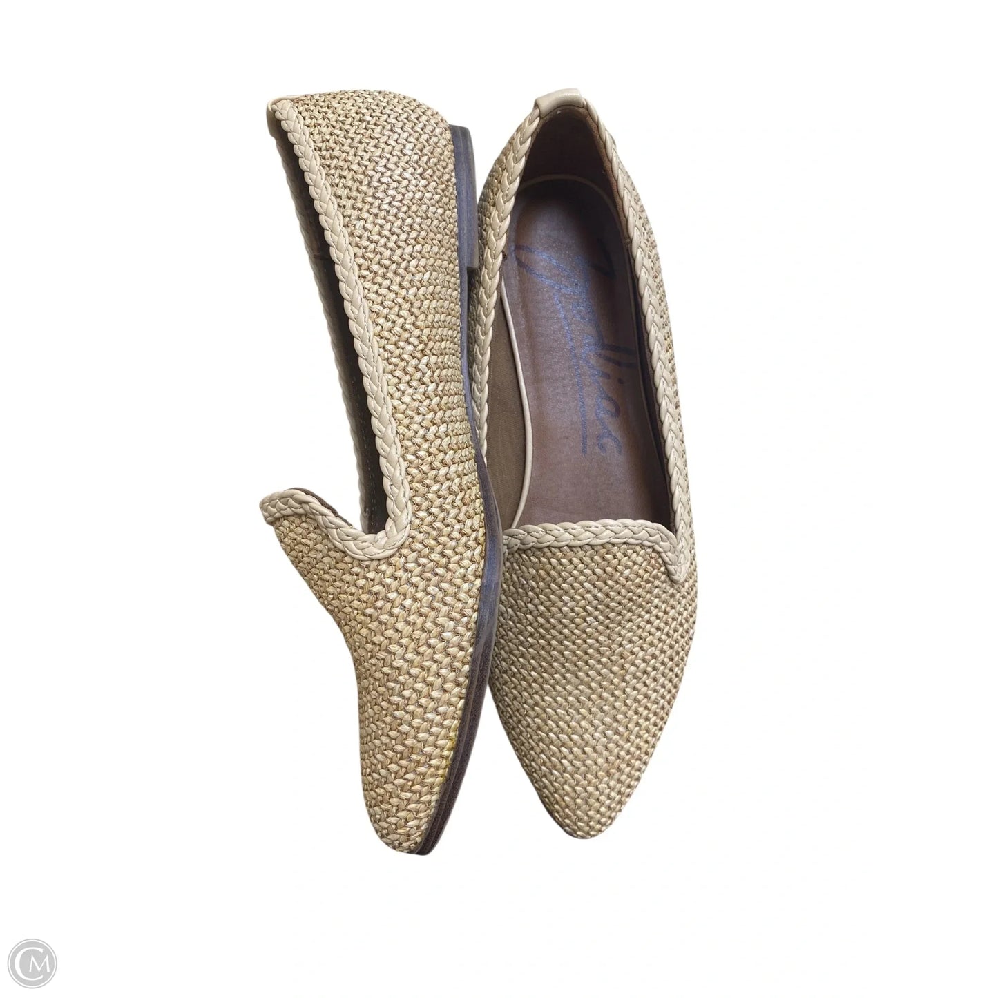 Shoes Flats By Clothes Mentor In Brown, Size: 8.5