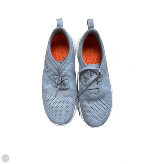 Shoes Athletic By Crocs In Grey, Size: 9