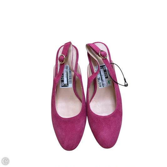 Shoes Heels Block By J. Crew In Pink, Size: 8