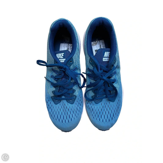 Shoes Athletic By Nike In Blue, Size: 7
