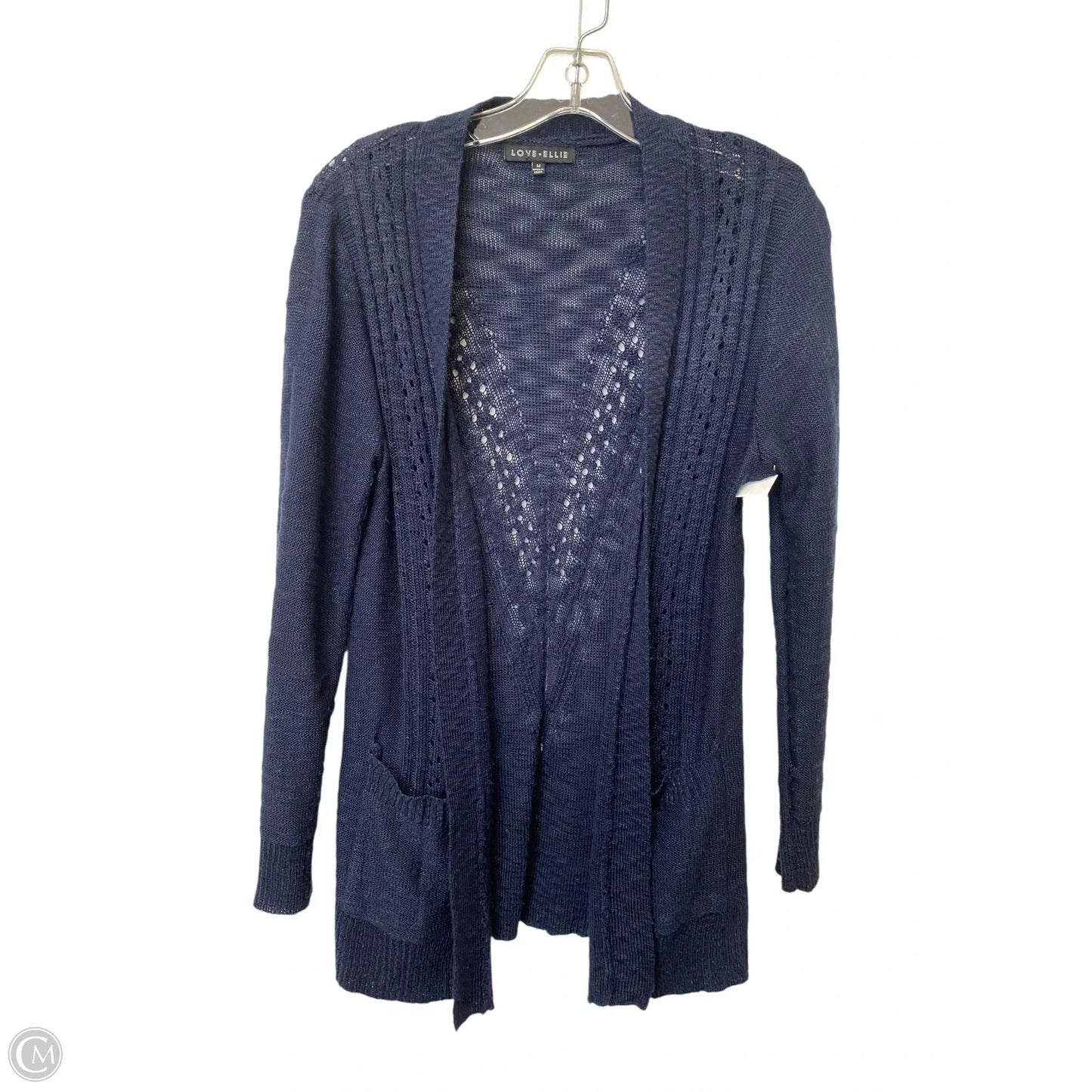 Cardigan By Love Ellie In Navy, Size: M