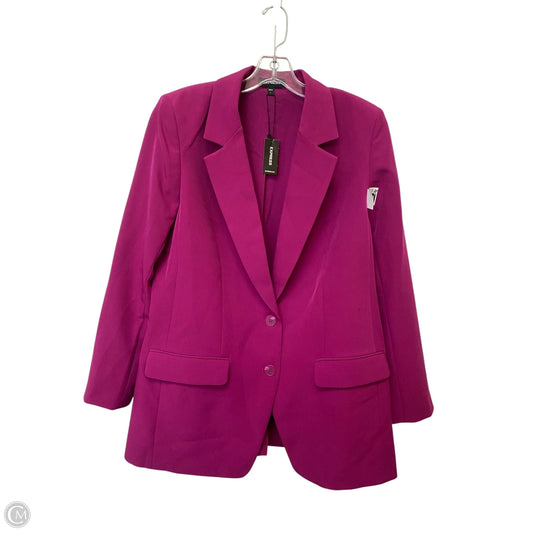 Blazer By Express In Purple, Size: L