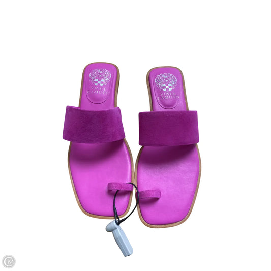Sandals Heels Block By Vince Camuto In Pink, Size: 7.5