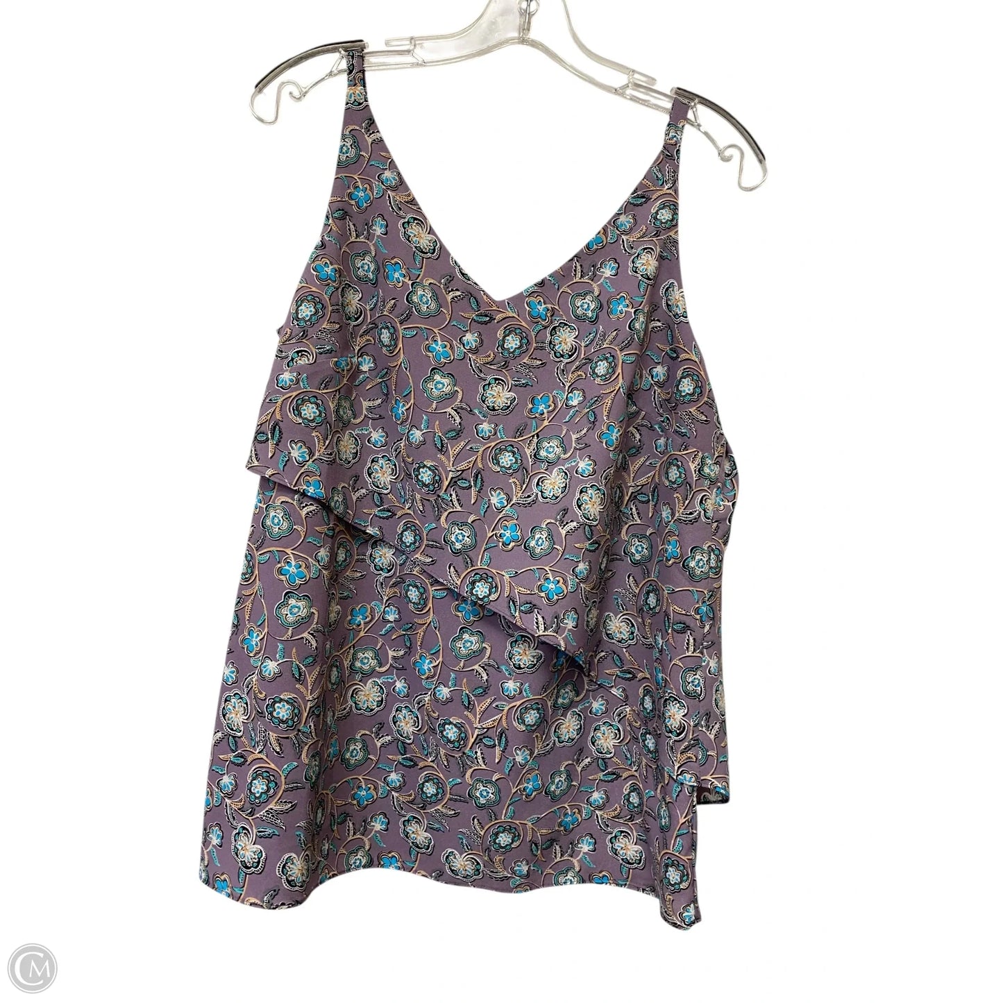 Tank Top By Cabi In Purple, Size: S