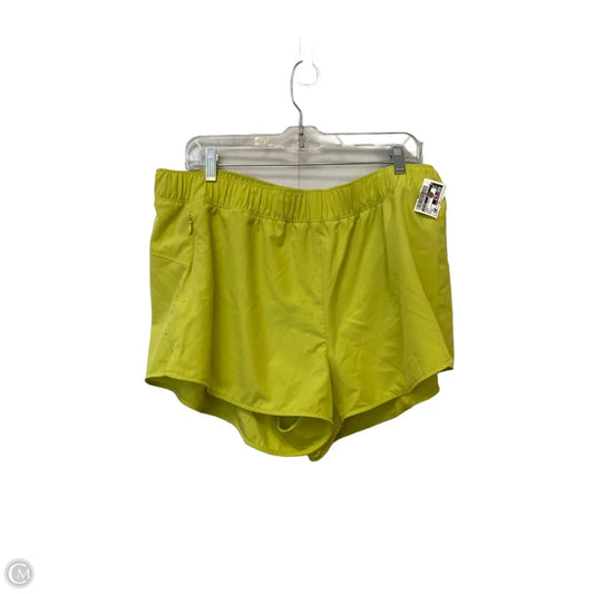 Athletic Shorts By Old Navy In Green, Size: Xl