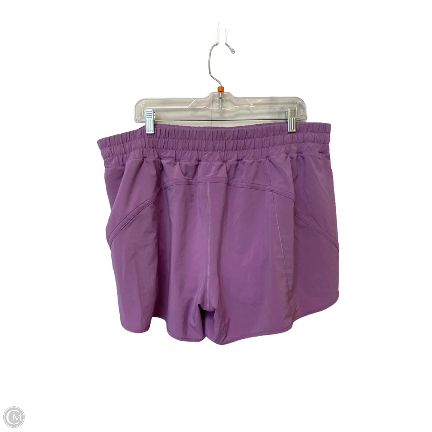 Athletic Shorts By Lululemon In Purple, Size: 20
