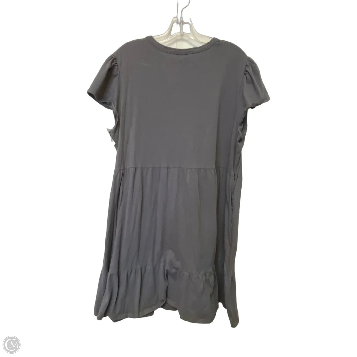 Dress Casual Short By Time And Tru In Grey, Size: Xxl