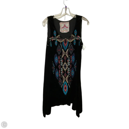 Dress Casual Short By Johnny Was In Black, Size: S