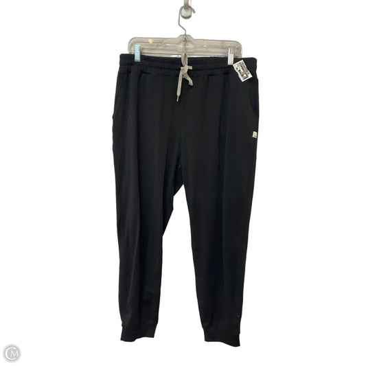 Athletic Pants By Vuori In Black, Size: Xl