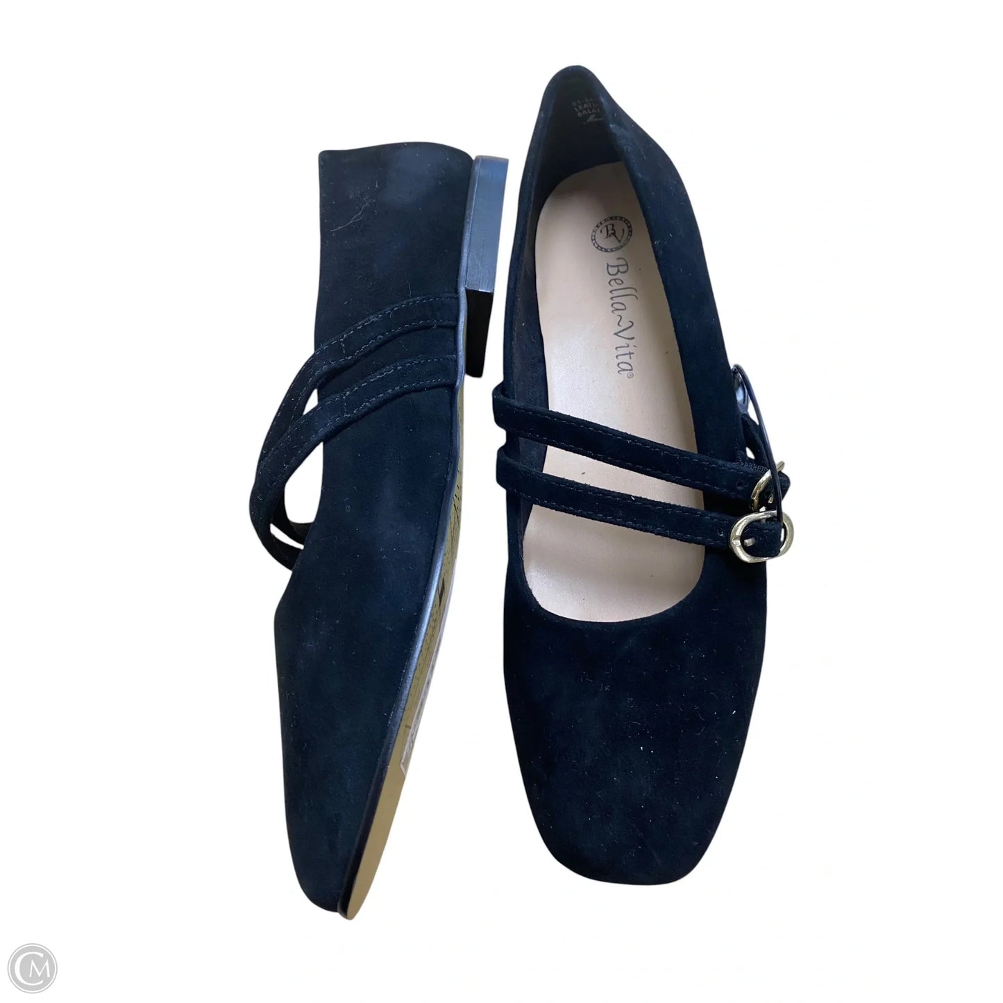 Shoes Flats By Clothes Mentor In Black, Size: 7