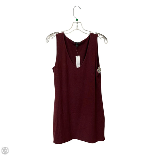Top Sleeveless By White House Black Market In Red, Size: M