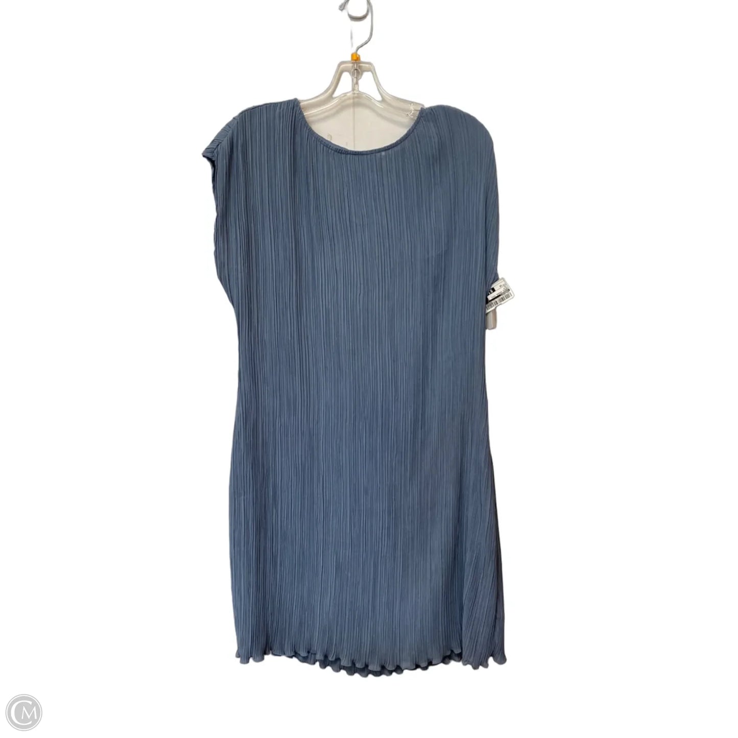 Dress Casual Midi By Madewell In Blue, Size: 10
