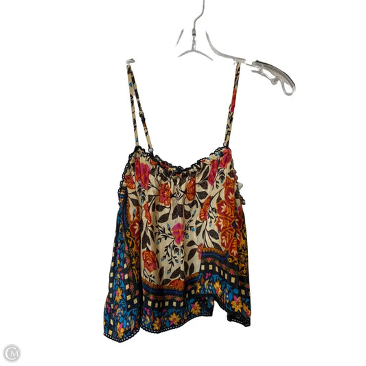 Top Sleeveless By Anthropologie In Multi-colored, Size: M