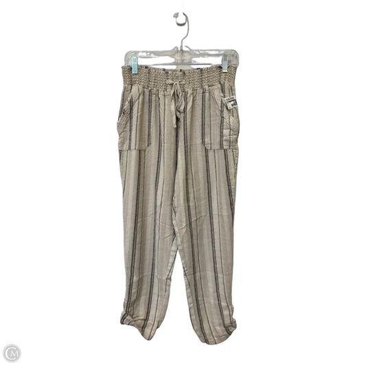 Pants Linen By Rewash In Beige, Size: L