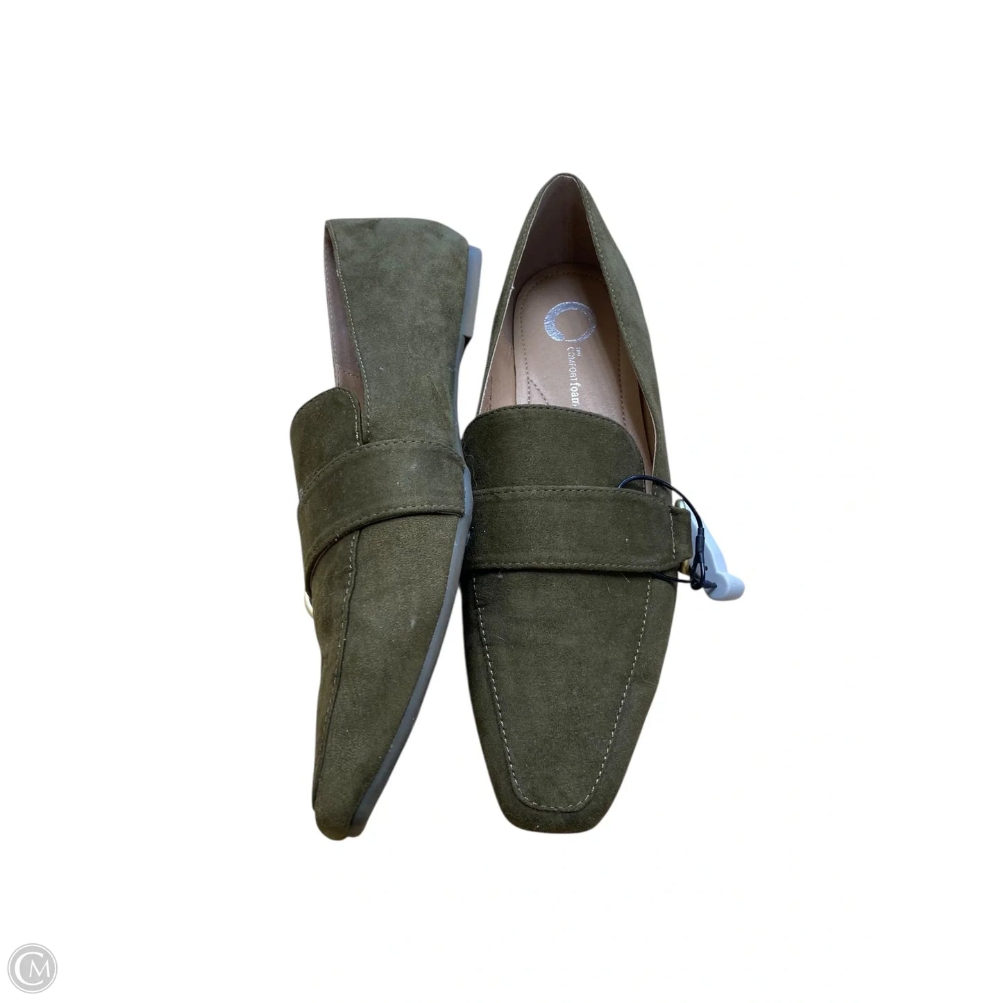 Shoes Flats By Cme In Green, Size: 8.5