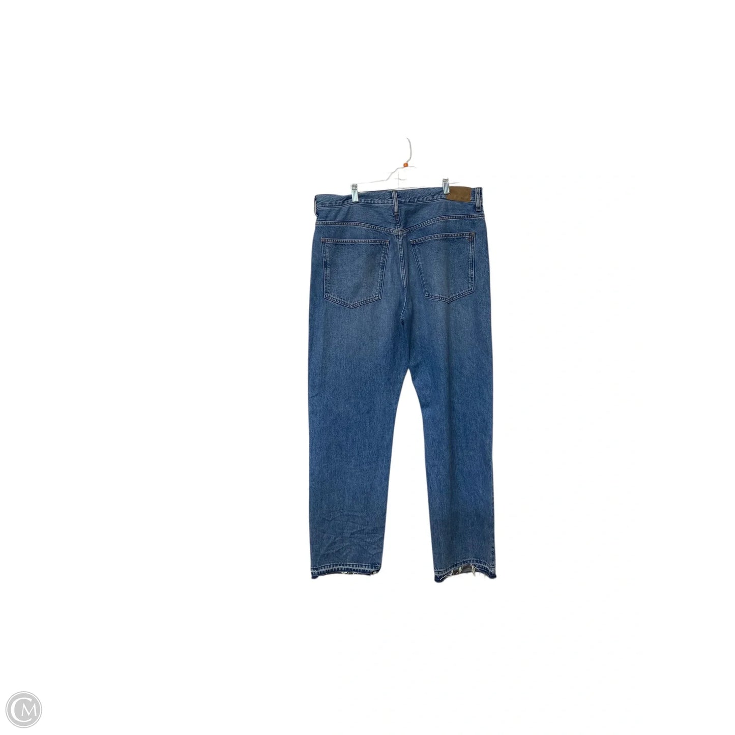 Jeans Wide Leg By Madewell In Blue Denim, Size: 10