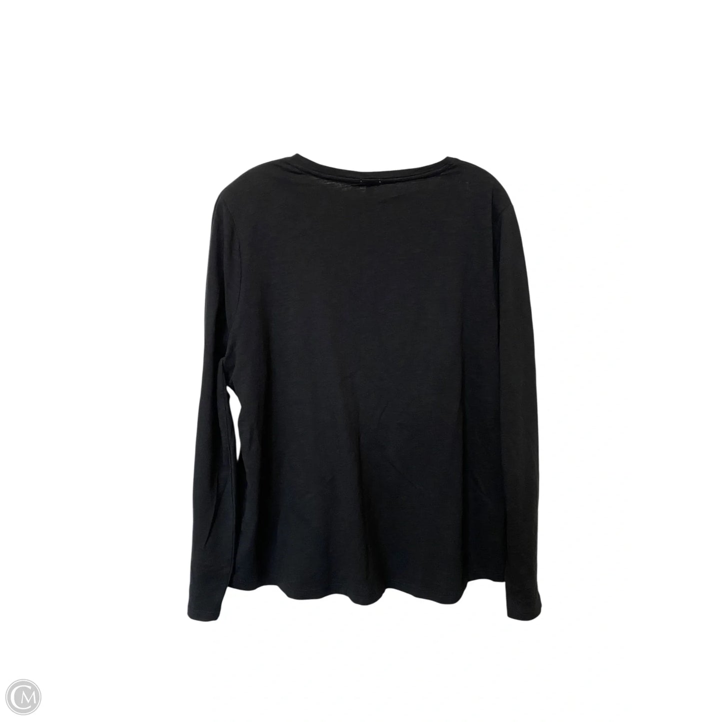 Top Long Sleeve By Reba In Black, Size: L