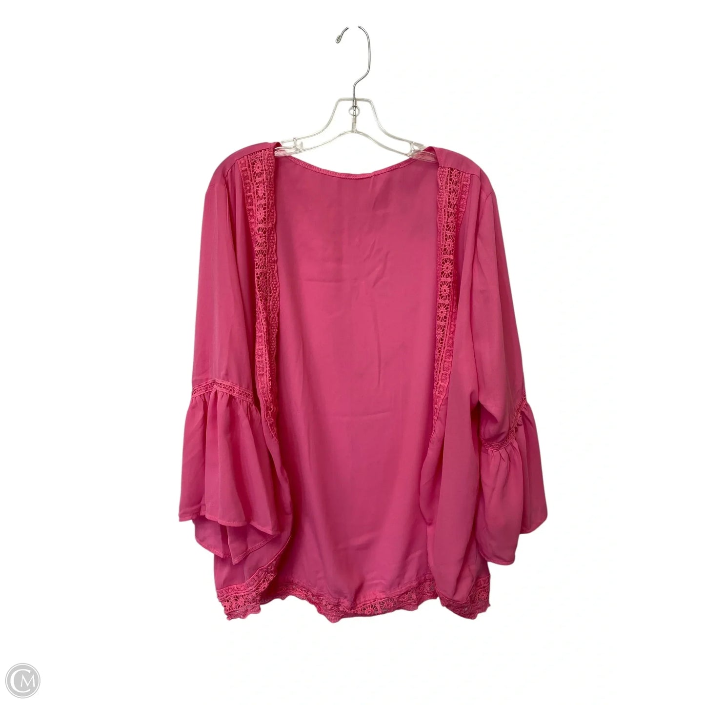 Shawl By Cmf In Pink, Size: M