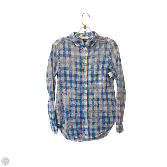 Top Long Sleeve By Anthropologie In Multi-colored, Size: Xs