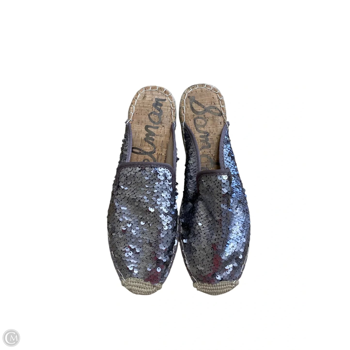 Shoes Flats By Sam Edelman In Silver, Size: 8