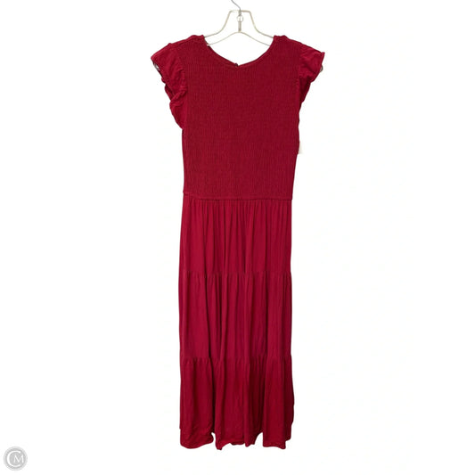 Dress Casual Maxi By Zesica In Red, Size: S