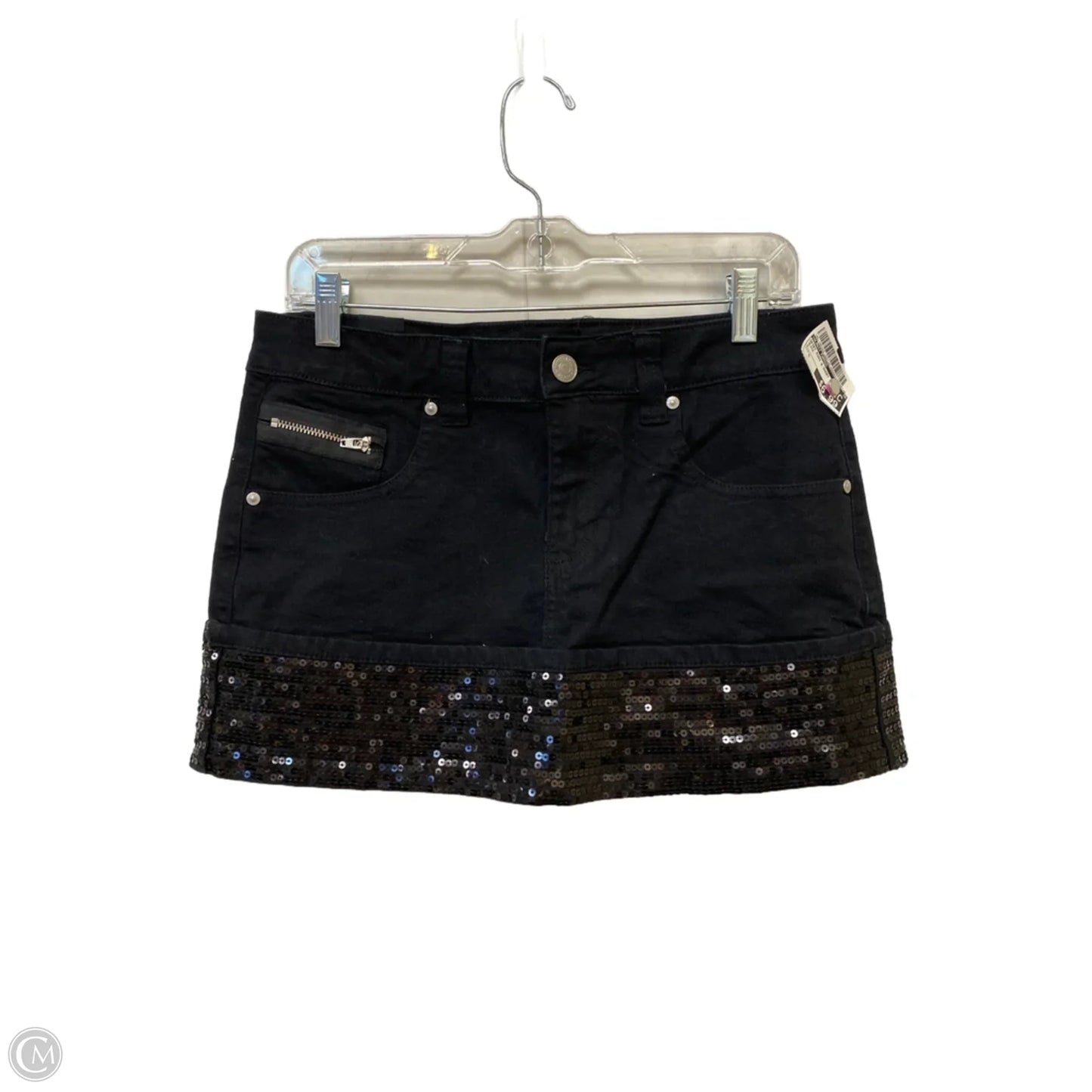 Skirt Mini & Short By Almost Famous In Black, Size: S