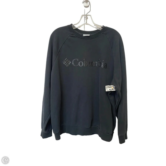 Sweatshirt Crewneck By Columbia In Black, Size: Xl