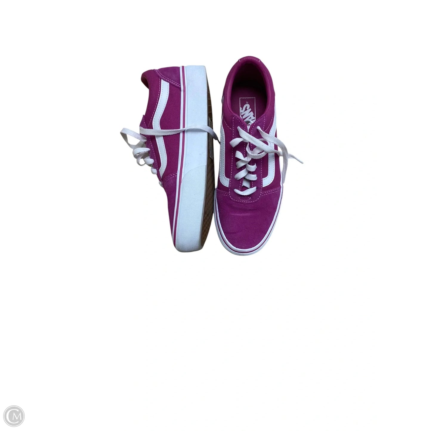 Shoes Sneakers By Vans In Pink, Size: 9