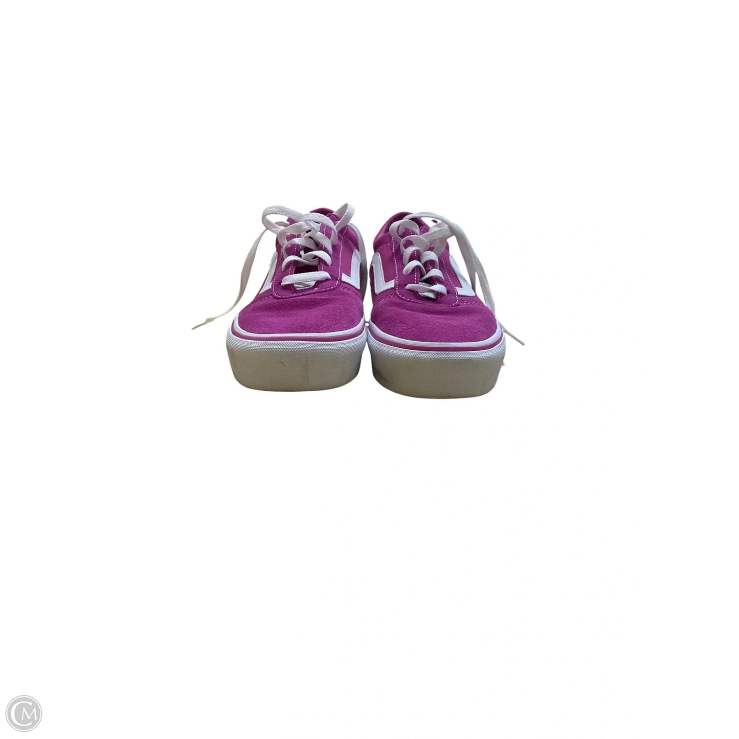 Shoes Sneakers By Vans In Pink, Size: 9