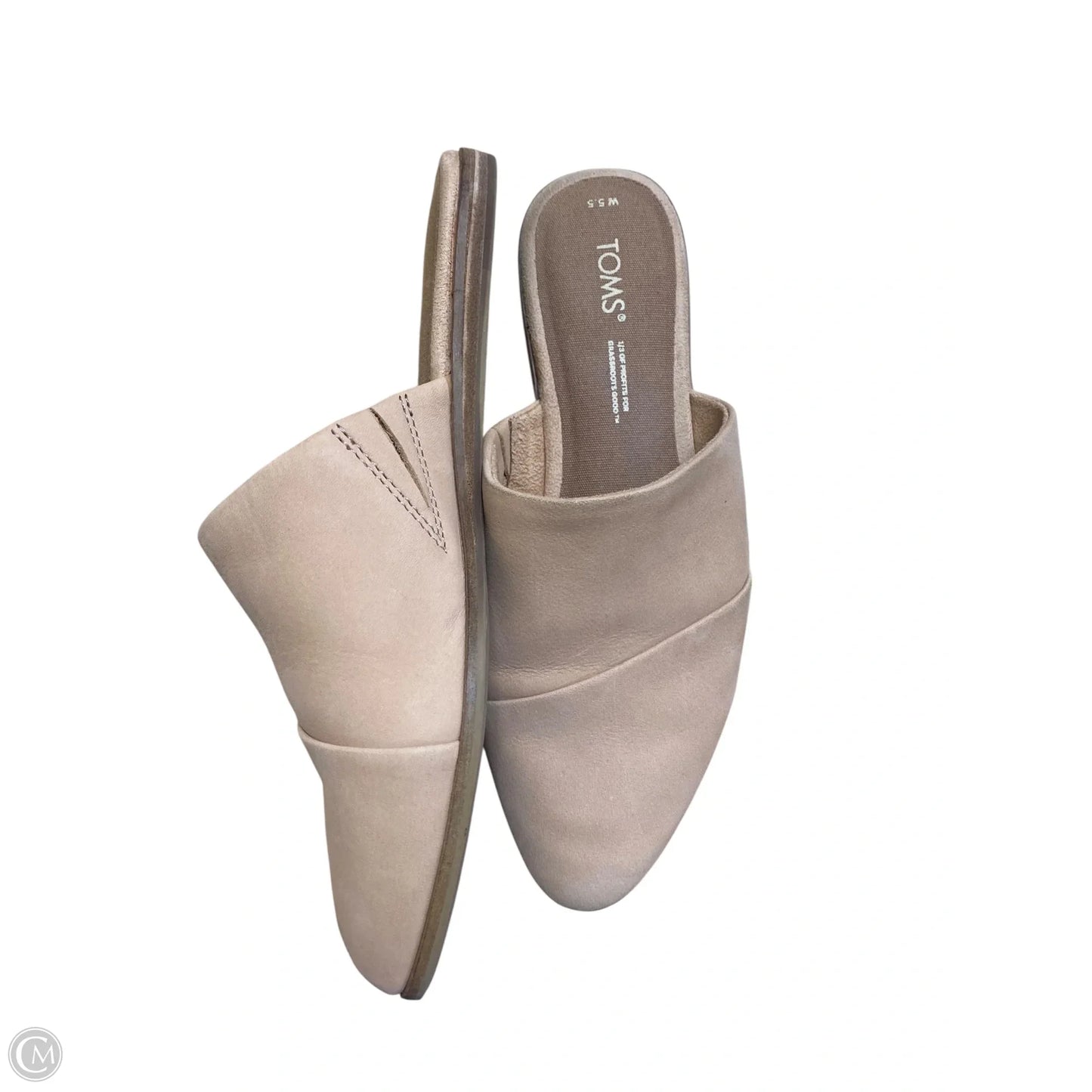 Shoes Flats By Toms In Tan, Size: 5.5