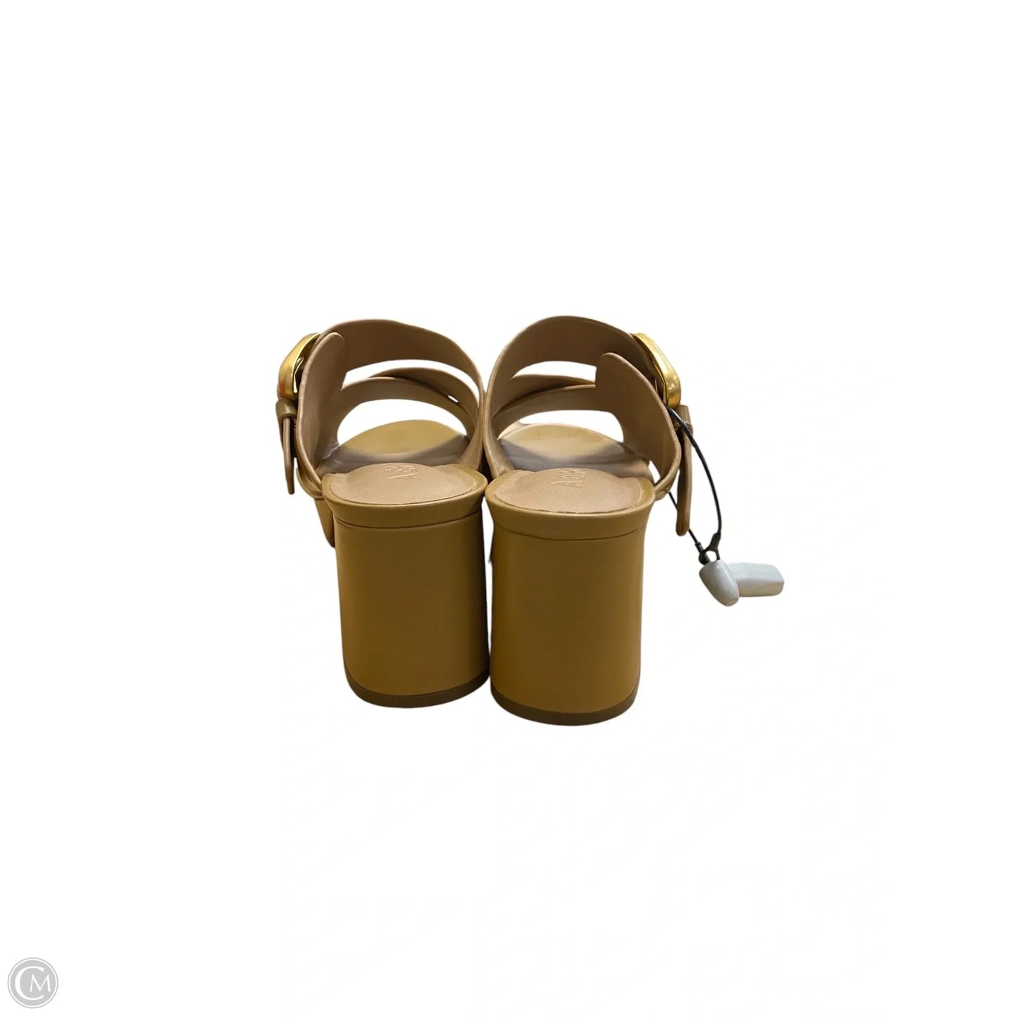 Sandals Heels Platform By Aerosoles In Tan, Size: 9