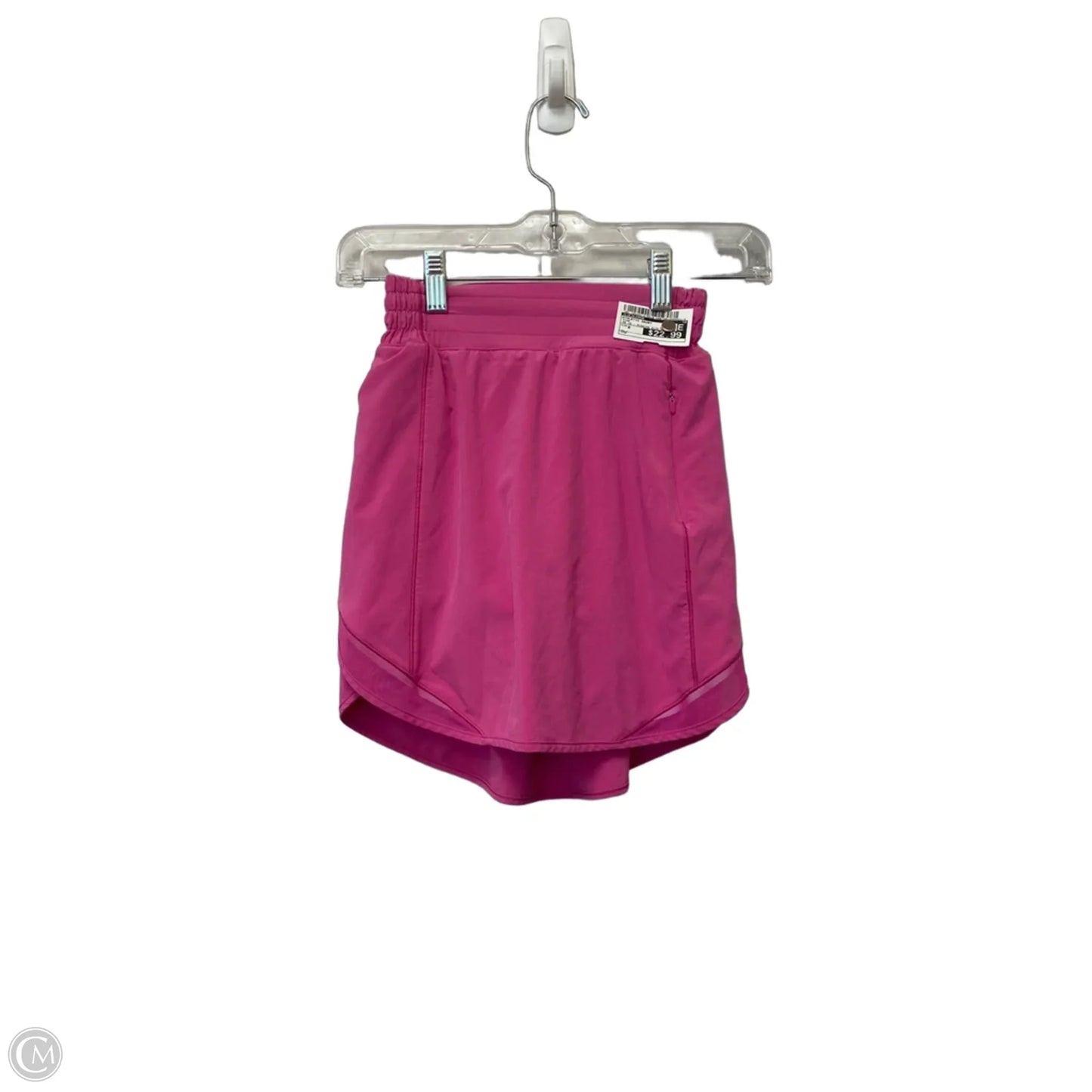 Athletic Skort By Lululemon In Pink, Size: 0