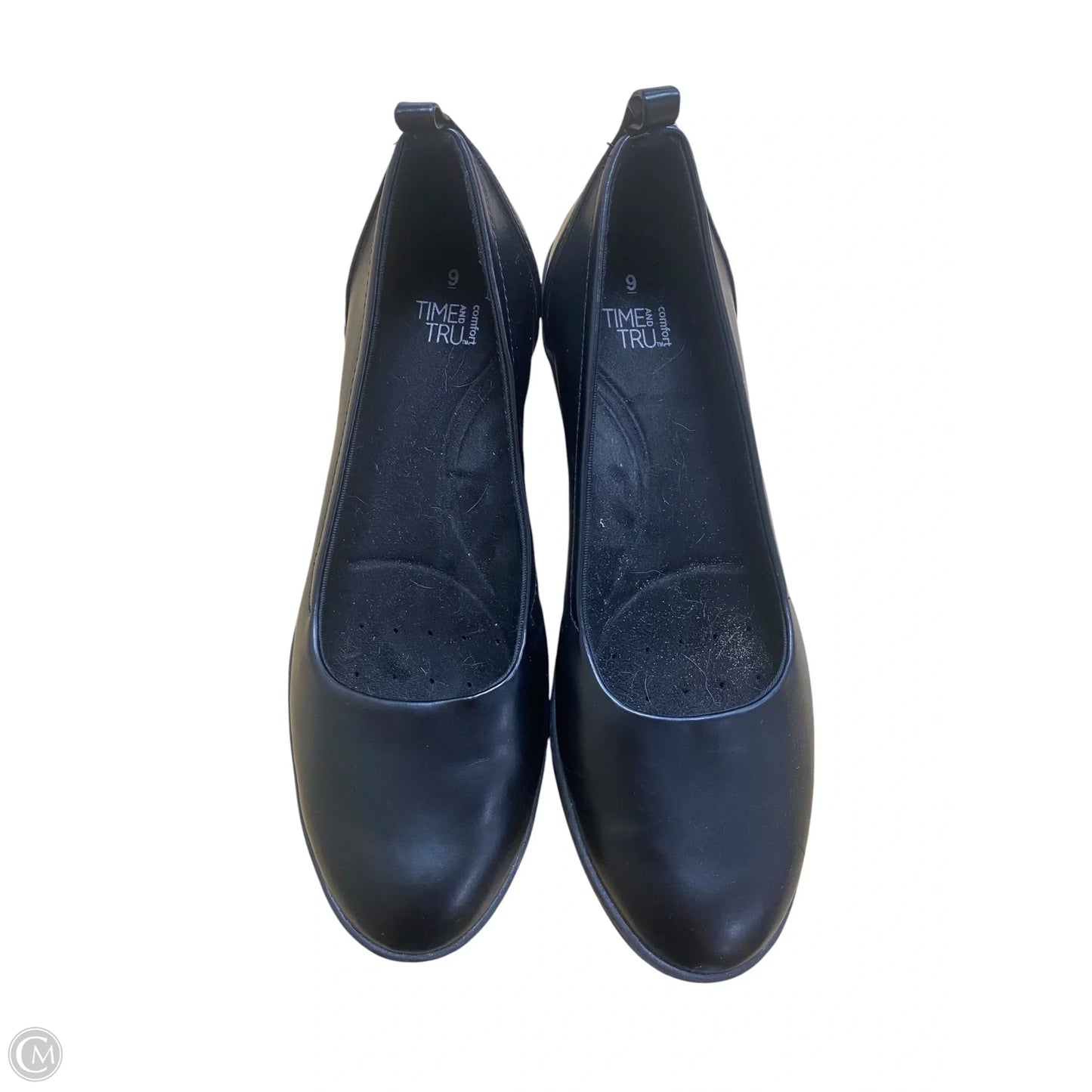 Shoes Heels Platform By Time And Tru In Black, Size: 9