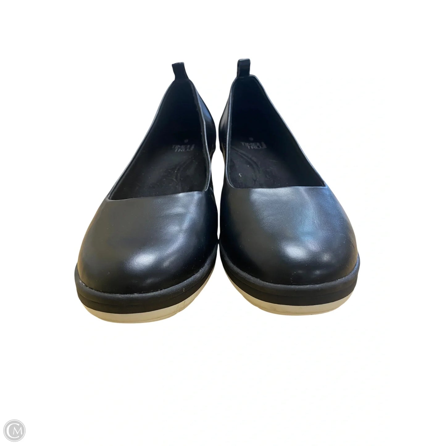Shoes Heels Platform By Time And Tru In Black, Size: 9
