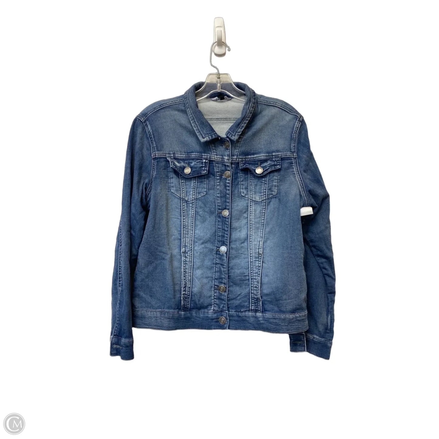 Jacket Denim By Buffalo David Bitton In Blue Denim, Size: L