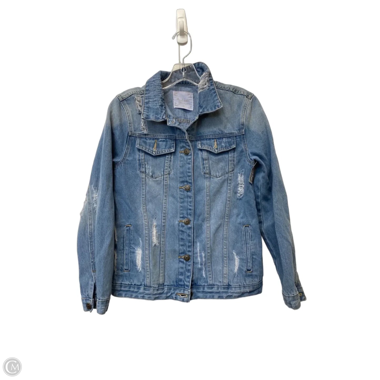 Jacket Denim By Altard State In Blue, Size: S