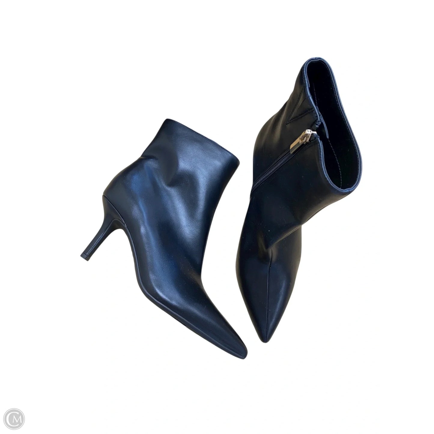 Boots Ankle Heels By Inc In Black, Size: 7