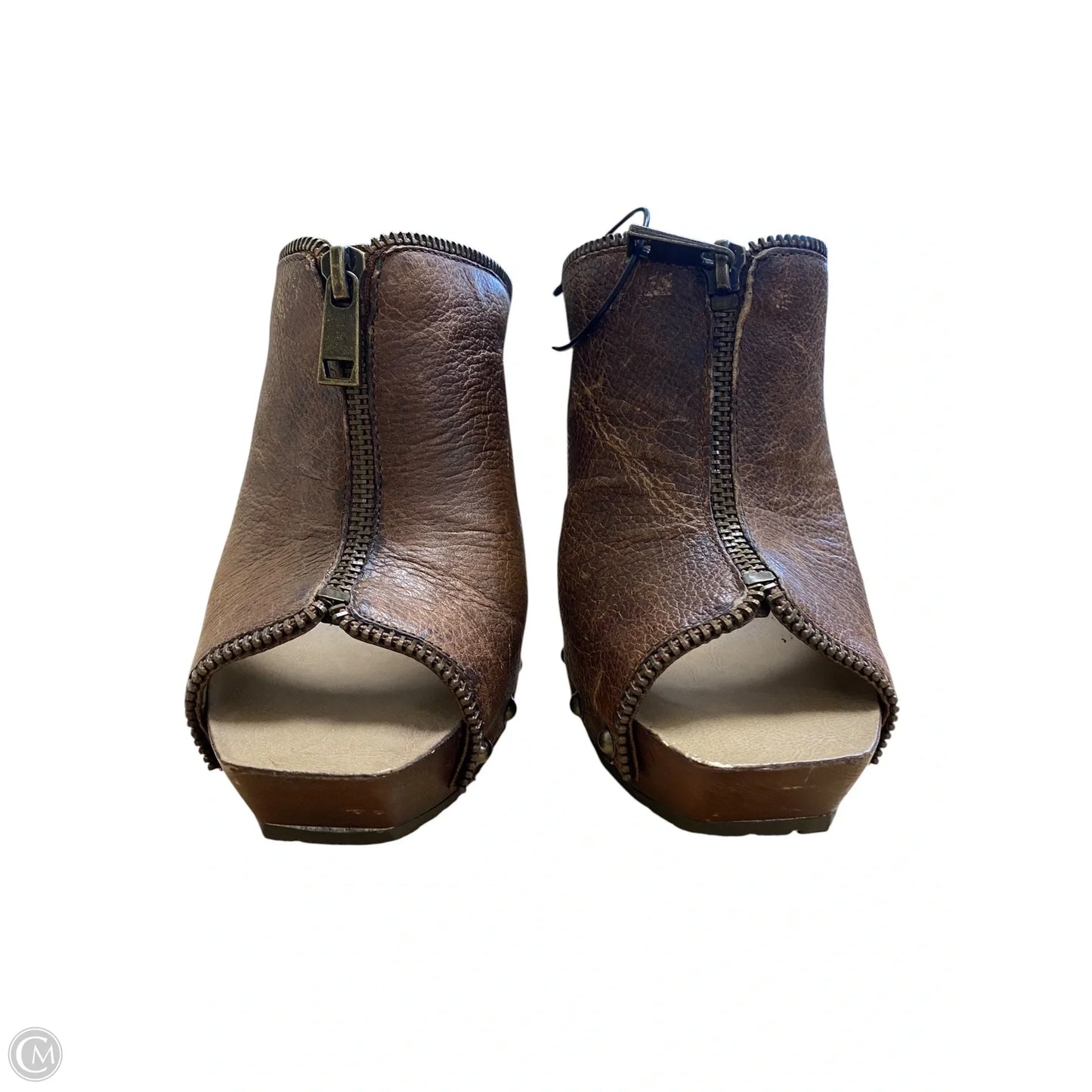 Shoes Heels Stiletto By Jessica Simpson In Brown, Size: 8.5