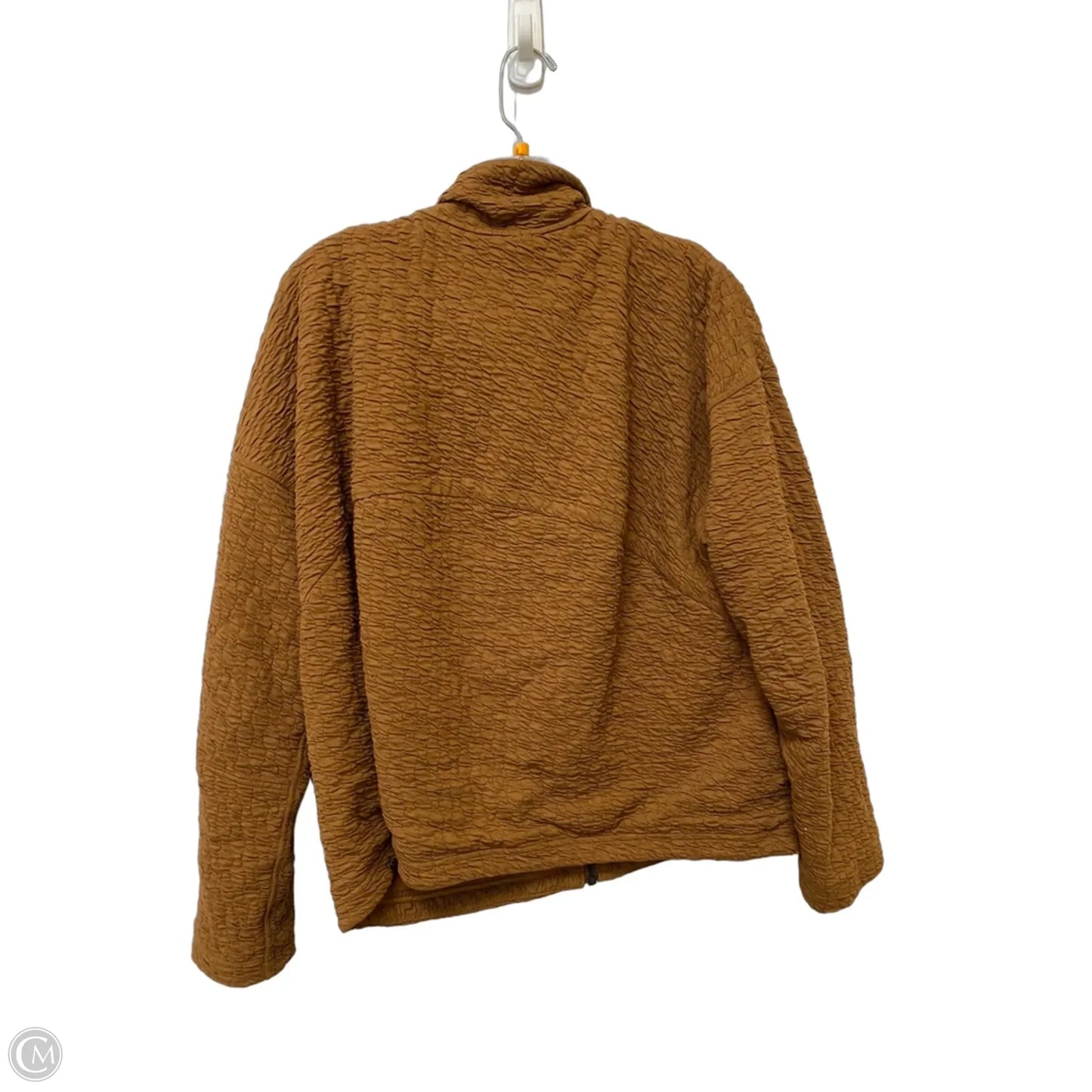 Athletic Jacket By Lululemon In Brown, Size: 8