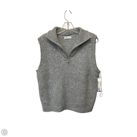 Vest Sweater By Nine West In Grey, Size: S