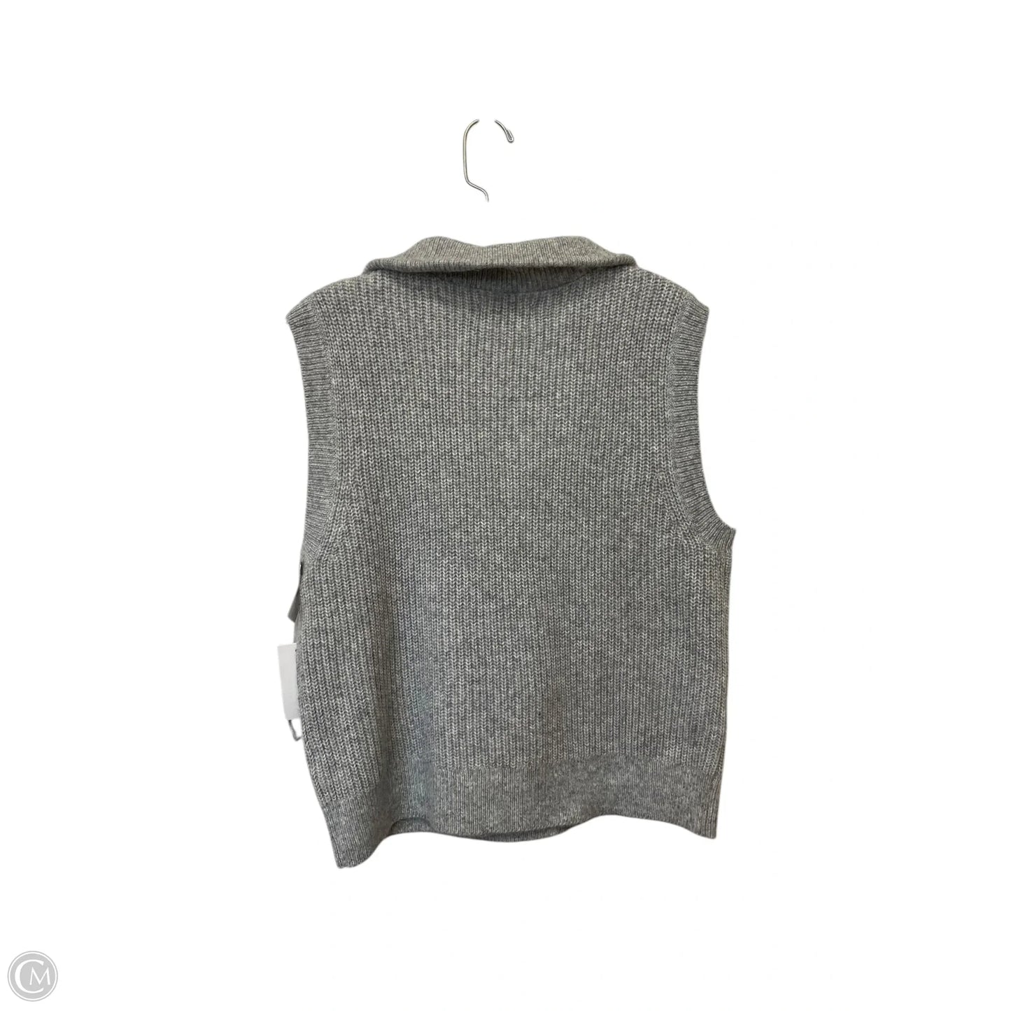 Vest Sweater By Nine West In Grey, Size: S