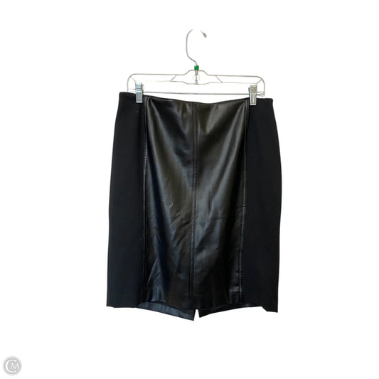 Skirt Midi By White House Black Market In Black, Size: 12