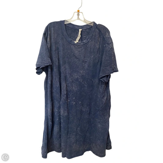 Athletic Dress By Lululemon In Blue, Size: 12