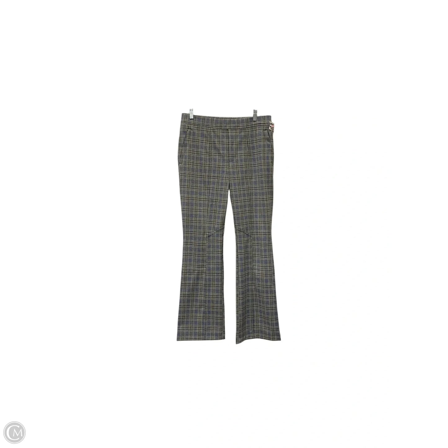 Pants Dress By Anthropologie In Blue & Grey, Size: M