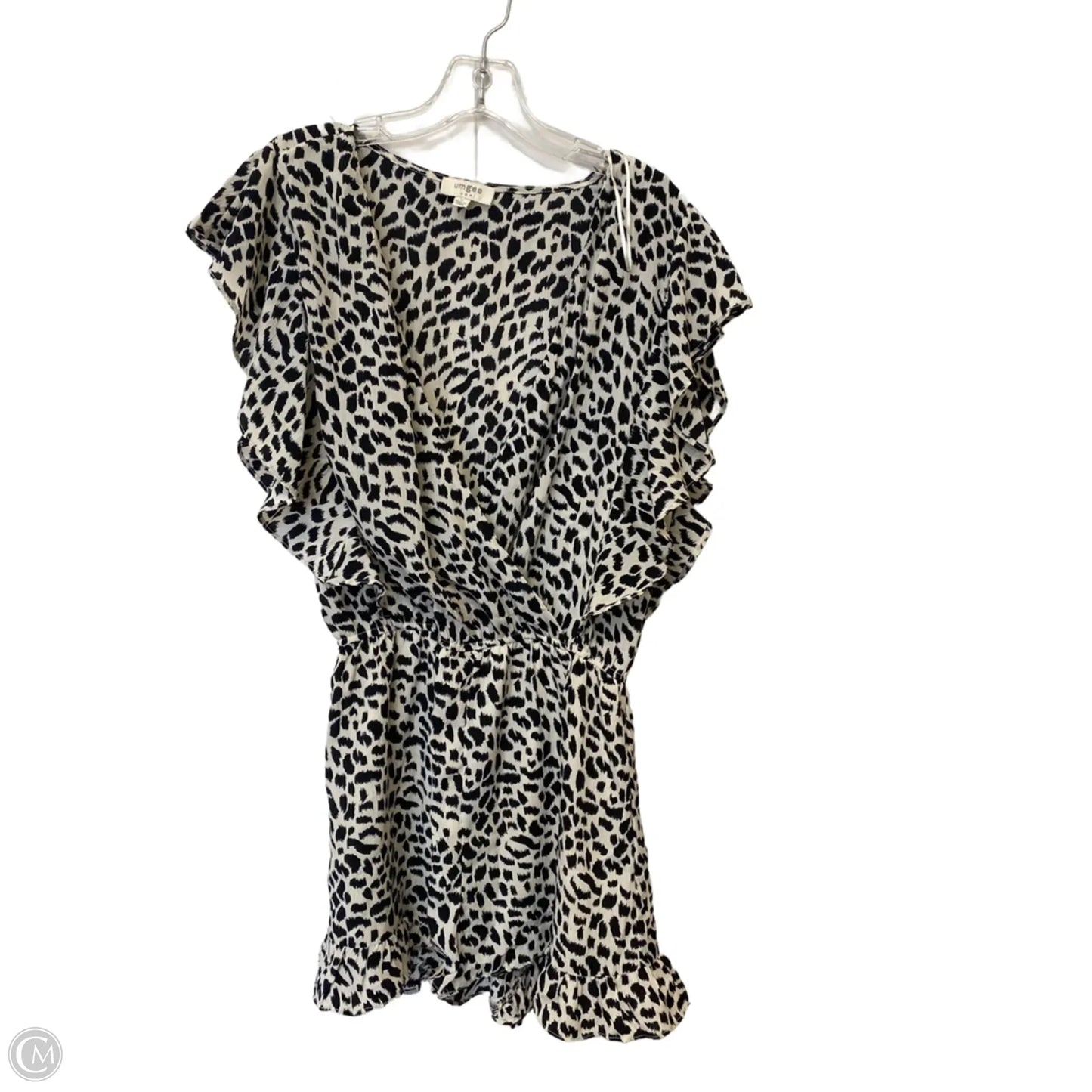 Romper By Umgee In Black & White, Size: S