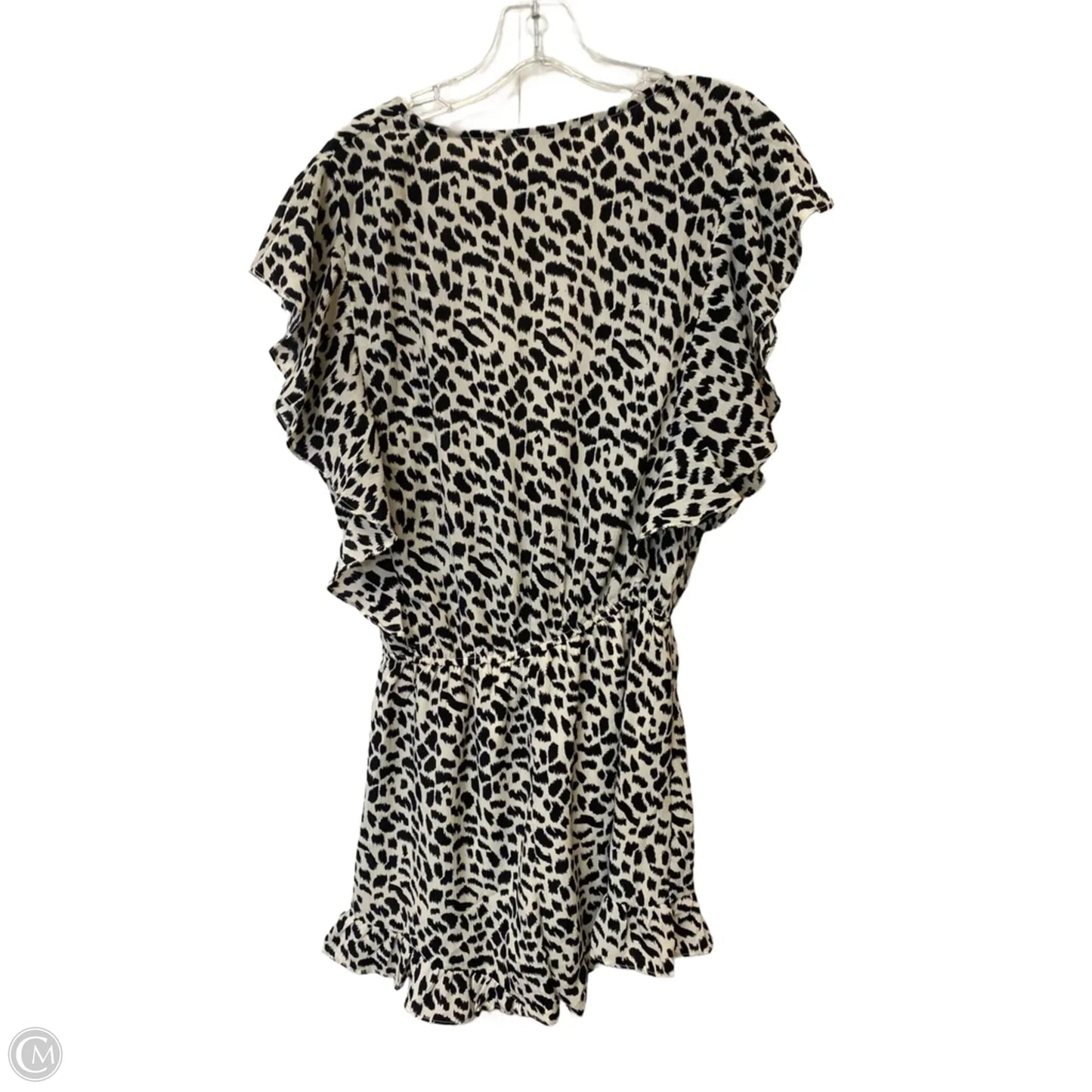 Romper By Umgee In Black & White, Size: S