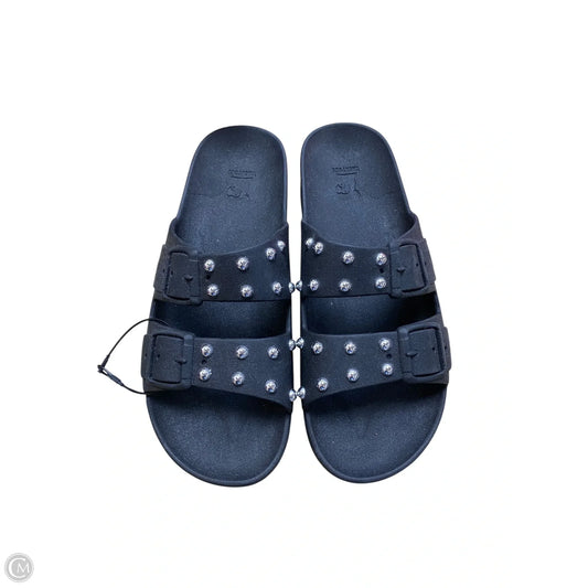 Shoes Flats By Clothes Mentor In Black, Size: 10